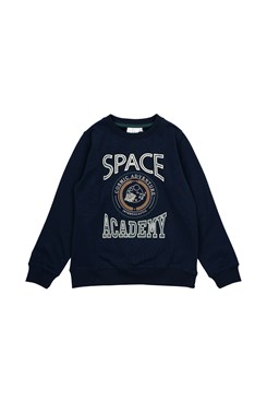 The New Morten LS sweatshirt - Navy Blazer